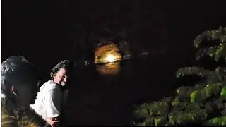 Strange light in the lake