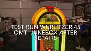 Wurlitzer 45 RPM OMT Vinyl Jukebox