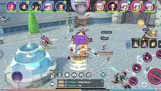 [ROX SEA] TOG : KVM Night (Rouge DD Crit Support/DPS Gameplay) items/statS VIEWING @the end of VIDEO