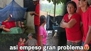 🛑Dios mio tomas encotro ala mujer llamando a hotro hombre asi nos enserro el agua por fuerte ll💦