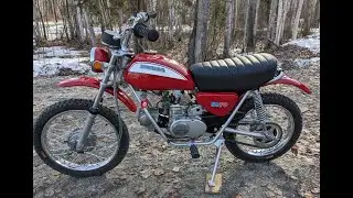 Honda SL70 Restoration - Project Ruby