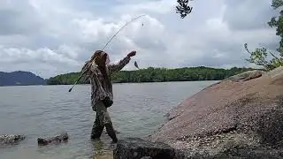 pancing ikan gerut@ gegerut air surut