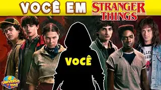 Crie seu Personagem em STRANGER THINGS ⚡ Sobreviva ao Mundo Invertido