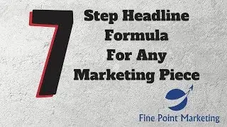 7 Step Headline Formula For Marketing | Fine Point Marketing