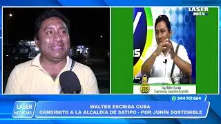 Pangoa: Walter Escriba Cuba - Candidato a la Alcald&iacute;a de Satipo - Por Jun&iacute;n sostenible
