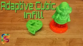 3D-печать Adaptive Cubic Infill экономит нить и время