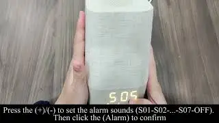Wkzay Sunrise Alarm Clock with Sound Machine