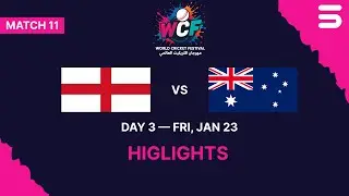 Full Highlights | ENG Vs AUS | Match 11 | WCF - Double Wicket World Cup 2026 | Day 3 | M9D1H