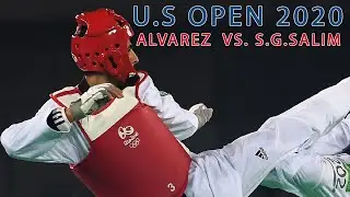 U S Open 2020 G2 Taekwondo M  Alvarez USA Vs  S g SalimHUN
