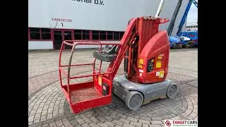 782057 JLG TOUCAN 10E ELECTRIC VERTICAL MAST WORK LIFT W/JIB 1010CM 2011 1069HRS