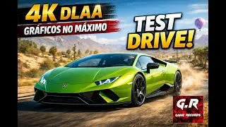 Forza Horizon 5 | Test Drive em 4K DLAA 🔥 Gr&aacute;ficos no M&aacute;ximo