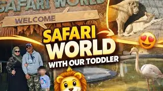 Safari World Ibra Oman Vlog | Muscat Road Trip, Animals & fun with our Toddler 