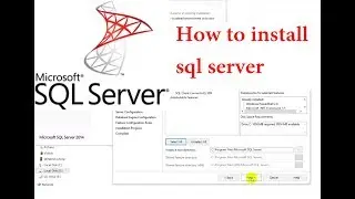 how to install sql server 2014