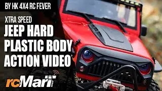 Xtra Speed Jeep Hard Plastic Body &ndash; Action Video by HK 4X4 RC Fever