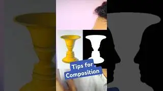 Tips For Composition in 1 minute #bfa #artinsane