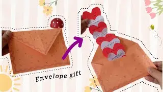 Heart Secret Message Gift #Bestfriend#diy #papercraft #Valentinseday@Middleart_yt