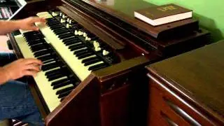 When We All Get To Heaven on a 1938 Hammond D & Leslie 122A