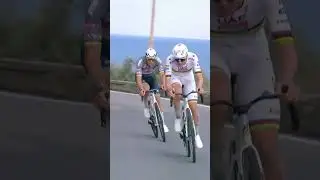 💪 Attack, attack, attack! Tadej Pogacar gave 𝗘𝗩𝗘𝗥𝗬𝗧𝗛𝗜𝗡𝗚 in his pursuit of Milano-Sanremo 🥵 #pogacar