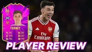 86 Future Stars Kieran Tierney Player Review | Fifa 20 | Is He Worth It? (No Gameplay)