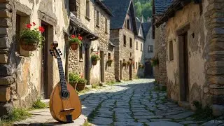 Relaxing Medieval Street Music &bull; Peaceful Fantasy Village Ambience