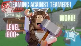 TEAMING Against Level 600+ TEAMERS in Flee the Facility..