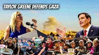 Taylor Greene attacks Trump's visa ban for Gaza children #marjorietaylorgreene #uspolitics #maga
