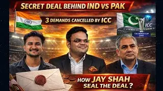 INSIDE STORY -The Secret Deal:What are the 3 demands ? Why Pakistan REALLY Agree to Play VS INDIAT20