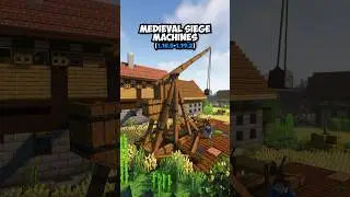 Add Siege Machines to Minecraft!