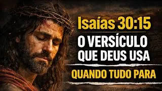 Isaías 30:15 — O Versículo Que Deus Usa Quando Tudo Para
