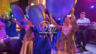 آهنگ کردی با دف و با حضور استاد عزیز ویسی دف‌نوازان آوا 09120341681 