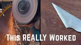 I Made a Marking Knife from a Saw Blade (Just to See if It Works)