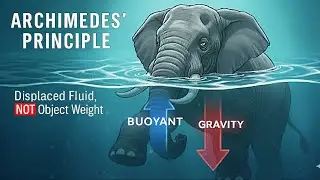 Why Heavy Things Float: Archimedes Principle and Buoyant Force