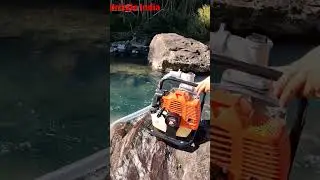 2 Stroke Gasoline Mini Water Pump । Easy to Handle  ।।#shorts #waterpump #viral #drizzle_india