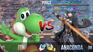 SCSHOTS | Ish (Yoshi) vs Anaconda (Byleth) | Pools | SSBU Smash Ultimate