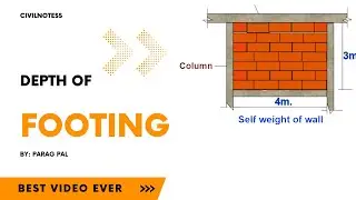 Depth of Footing | Site Knowledge for Civil Engineer