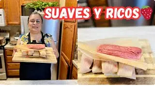 Tamales Dulces De Fresa 🍓 Receta F&aacute;cil para Pocas Personas