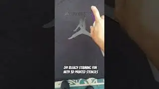 Make your own unique shirts with custom 3D Printed stencils by GetPrinted3D. #3dprintedlife