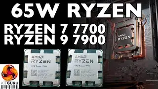 Обзор AMD 65W — Ryzen 7 7700 и Ryzen 9 7900