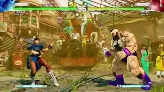 SF V: Floejisan (Zangief) vs Rhyllis (Chun-Li)