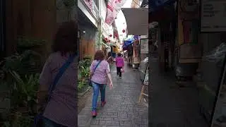 Walking around the Concubine Lane in Ipoh