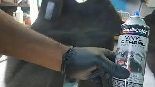 Auto-carpet restoration paint-time lapse part 3