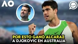 POR ESTO GAN&Oacute; ALCARAZ A DJOKOVIC EN LA FINAL DEL OPEN DE AUSTRALIA 2026