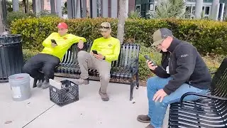 US State Dept Et Al Holds Downtown Fort Myers On Eve of Trump's Venezuela Action