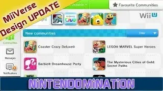 New WiiU MiiVerse Design Update 27.11.2013