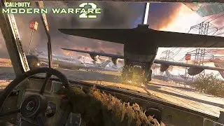 EPIC PLANE CHASE IN COD MODERN WARFARE 2 (2009)!