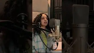 Thalaivii Nithya Menen wraps Telugu dubbing for Thalaivan Thalaivii! 🎤💫
