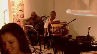 Mono Villafañe en la inauguración de @MediaFolkargentina