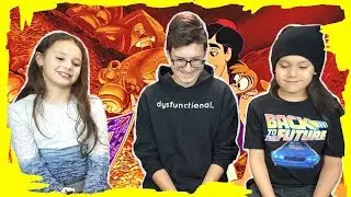 Kids REACT to Aladdin (1992) Trailer