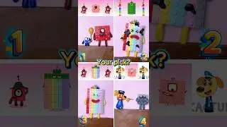 LEGO Sprunki OC NumberBlocks - Do you like 1, 2, 3 or 4 #sprunkioc #lego #numberblocks