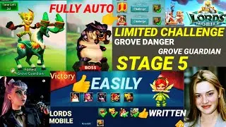Limited challenge Grove Danger stage 5 fully auto | GROVE GUARDIAN stage 5